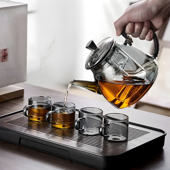 Glass Teapot 1300 ml
